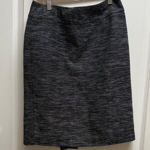 Ann Taylor Charcoal Pencil Skirt